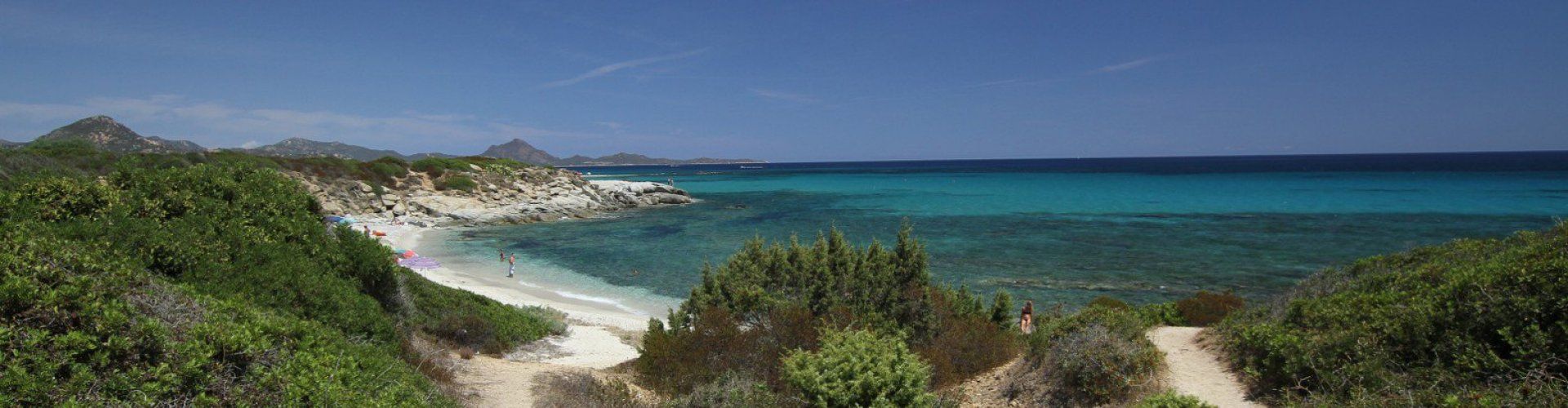 Way to the beach of  Sant Elmo